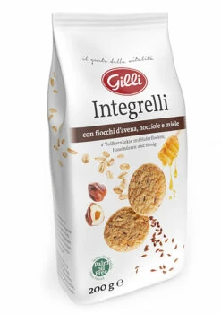 Vollkornkekse "Integrelli", 200 G - Gilli