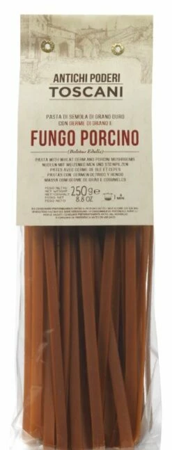 Tagliatelle Mit Steinpilzen, Qualitätsnudeln Aus Der Toskana, 250g - Antichi Poderi Tosc