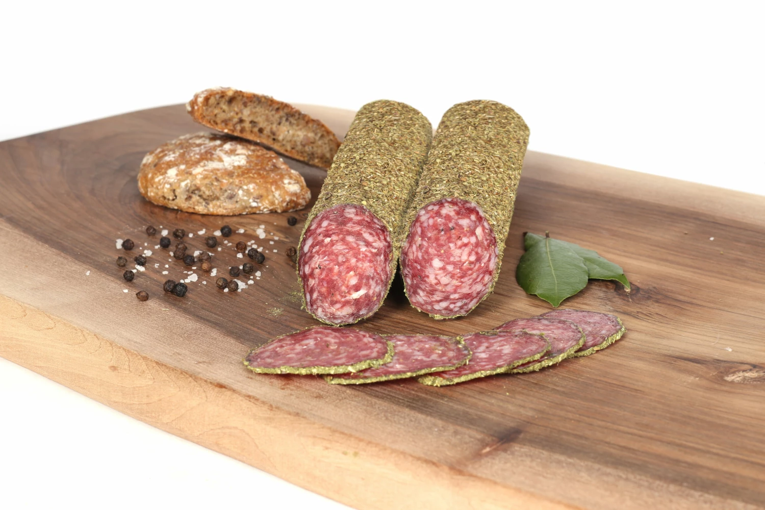 Kräutersalami, Vakuumiert, Ca. 180g - Metzgerei Rinner 2 Kräutersalami, Vakuumiert, Ca. 180g - Metzgerei Rinner – Bild 2