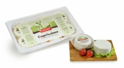 Ziegenweichkäse, 1 Stk. 80 G / 2 Stk. 160 G / 7 Stk 560 G - Carozzi Formaggi -Fleisch- & Wurstwaren Verkäufe 642 00 Caprino caprissima vasch 7pz 80g