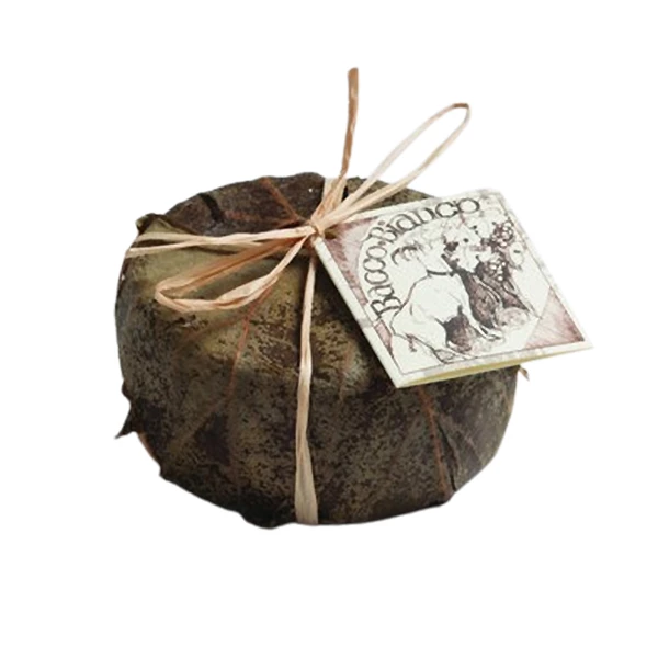 "Bacco Bianco", Schnittkäse Aus Ziegenrohmilch Mit Weinblätltern, Ca. 350g - Degust 1 "Bacco Bianco", Schnittkäse Aus Ziegenrohmilch Mit Weinblätltern, Ca. 350g - Degust