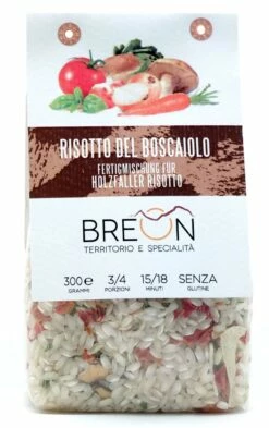 Risotto Holzfällerart, Fertige Mischung Für Risotto Nach Holzfällerart, 300g - Breon