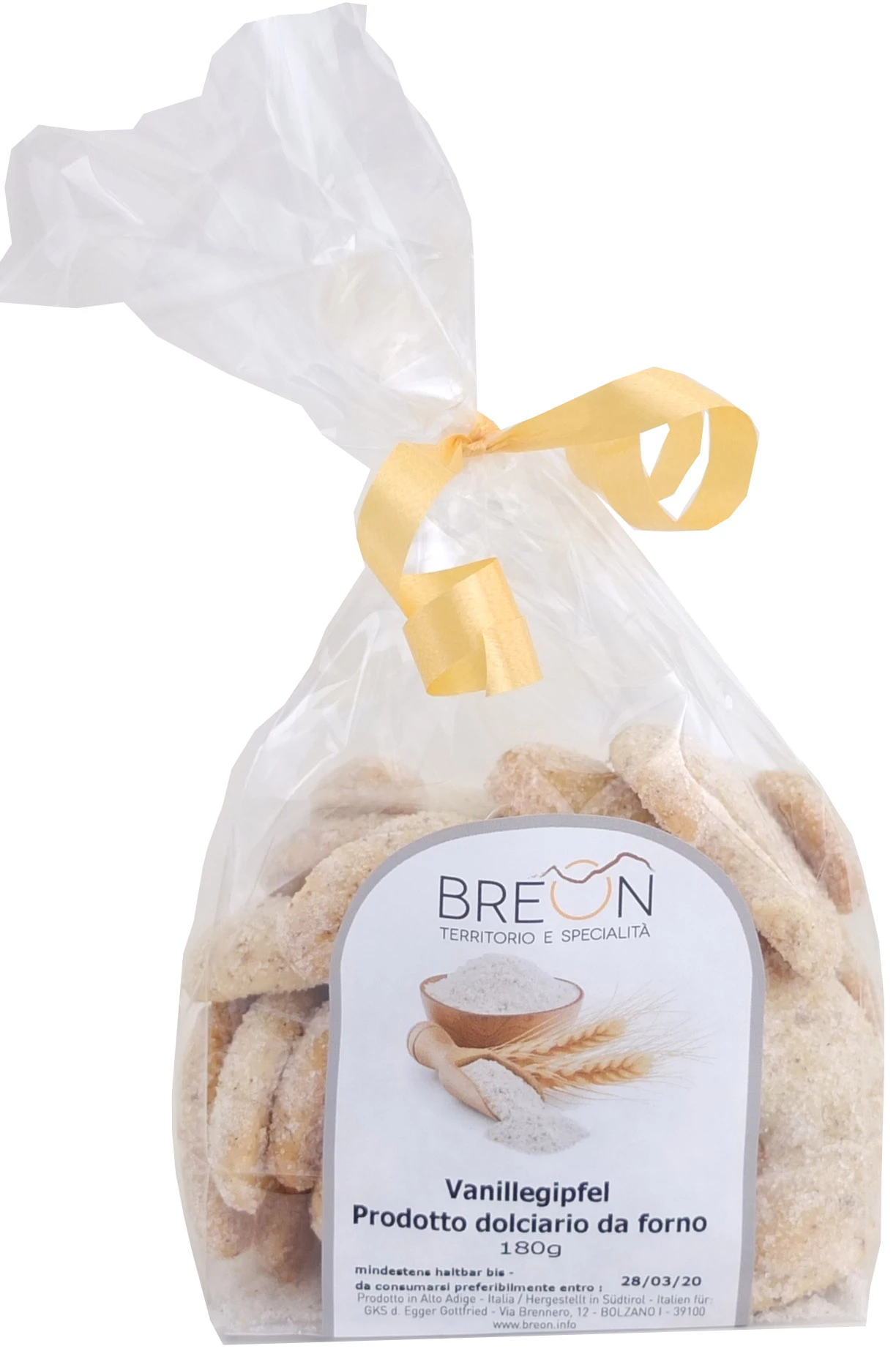 Vanillegipfel, Keksspezialität Aus Süditrol, 180g - Breon 1 Vanillegipfel, Keksspezialität Aus Süditrol, 180g - Breon