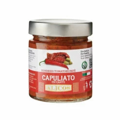 Capuliato Siciliano, Creme Aus Getrockneten Tomaten, BIO, 190g - Alicos - LETZTE STÜCKE!!