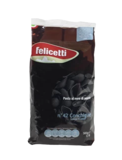 Tintenfisch Muschelnudeln Aus Hartweizengrieß, 500g - Felicetti