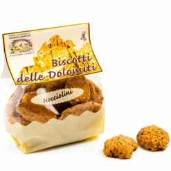 Fiori Biscotti Delle Dolomiti Nocciolini - Haselnusskekse Aus Den Dolomiten, 300g