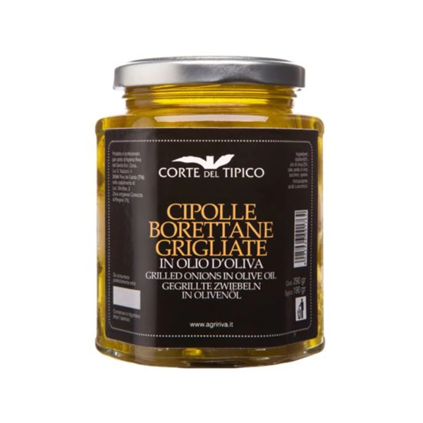 Gegrillte Borettane Zwiebeln In Olivenöl, Glas, 290 G - Agraria Riva Del Garda 1 Gegrillte Borettane Zwiebeln In Olivenöl, Glas, 290 G - Agraria Riva Del Garda