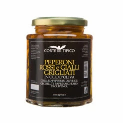 Gegrillte Rote Und Gelbe Paprika In Olivenöl, Glas, 290 G - Agraria Riva Del Garda