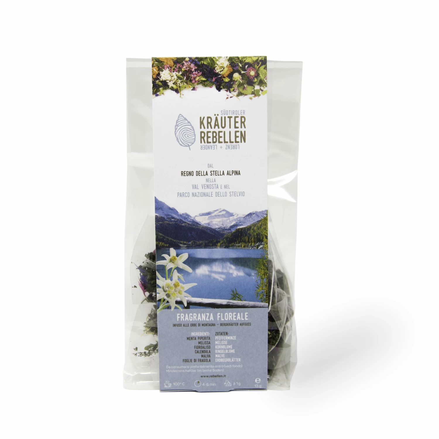 Südtiroler Blütenduft Martell "Val Martello", 13g - Kräuterrebellen 2 Südtiroler Blütenduft Martell "Val Martello", 13g - Kräuterrebellen – Bild 2