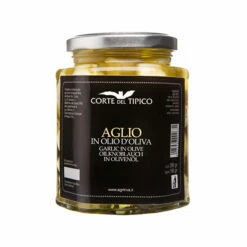 Knoblauch In Olivenöl, Glas, 290 G - Agraria Riva Del Garda