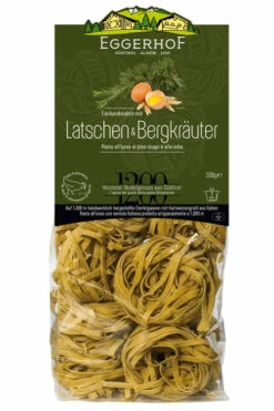Latschenkiefer & Bergkräuternudeln, Eierbandnudeln, 330g - Eggerhof