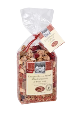 Müsli Mit Erdbeeren, Himbeeren Und Äpfeln, 350g - Fuchs