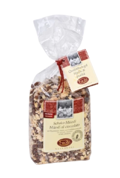 Müsli Mit Haselnüssen, Milch- & Zartbitterschokolade, 375g - Fuchs