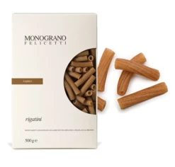 Dinkel Rigatini, Kurze Nudeln Aus Dinkelmehl, 500g - Felicetti