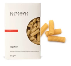 Kamut Rigatoni BIO, Kurze Nudeln Aus Kamutmehl, 500g - Felicetti