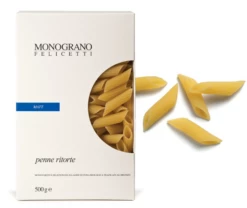 BIO Penne Ritorte Matt, Nudeln Aus Hartweizengrieß, 500g - Felicetti