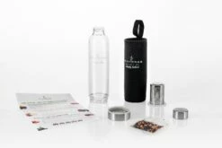 Glasflasche Mit Teesieb, 550ml - Monthea -Fleisch- & Wurstwaren Verkäufe Mont Trinkflasche 01