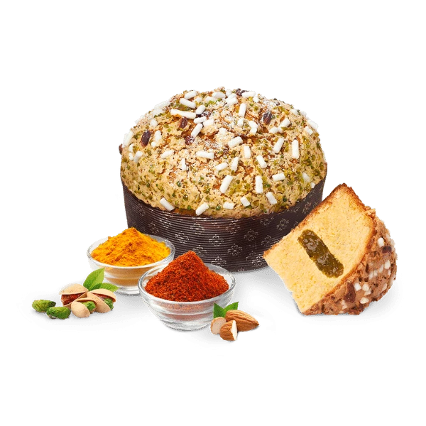 Panettone Veneziana Mit Pistazien Aus Bronte 600 G - Loison 1 Panettone Veneziana Mit Pistazien Aus Bronte 600 G - Loison