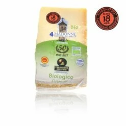 Parmesan, Parmigiano Reggiano DOP BIO über 18 Monate Gereift - Caseificio 4 Madonne