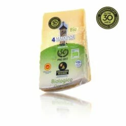 Parmesan, Parmigiano Reggiano DOP BIO über 30 Monate Gereift, Ca. 1 Kg - Caseificio 4 Madonne