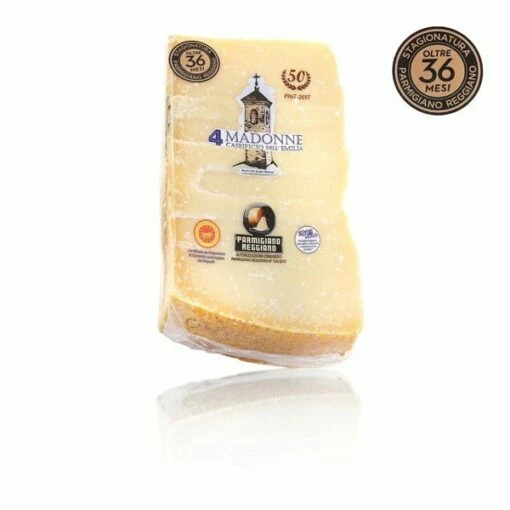 Parmesan, Parmigiano Reggiano DOP über 36 Monate Gereift - Caseificio 4 Madonne 1 Parmesan, Parmigiano Reggiano DOP über 36 Monate Gereift - Caseificio 4 Madonne -Fleisch- & Wurstwaren Verkäufe Parmigiano Reggiano ber 36 Monate