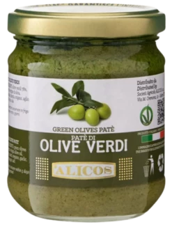 Paste Aus Grünen Oliven, 180g - Alicos