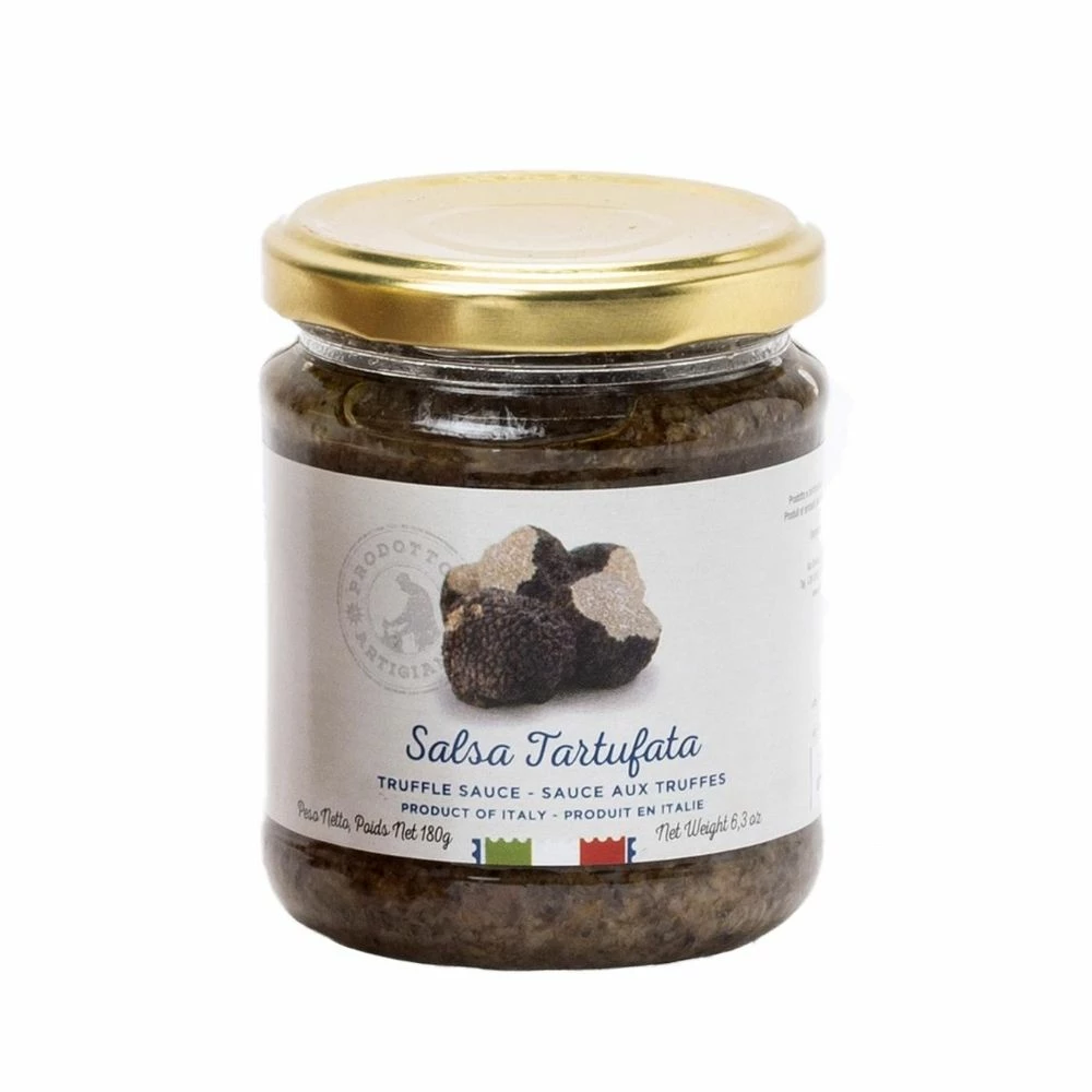 Salsa Tartufata, Sauce Mit Pilzen Und Trüffeln, 180g - Maestri Artigiani Italiani - LETZTE STÜCKE!! 1 Salsa Tartufata, Sauce Mit Pilzen Und Trüffeln, 180g - Maestri Artigiani Italiani - LETZTE STÜCKE!!