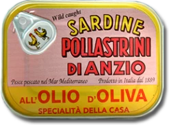 Sardinen In Olivenöl, 100 G-Dose - Pollastrini