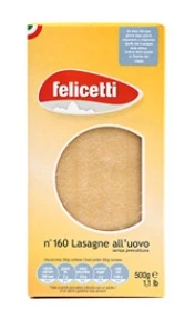 Lasagneblätter Aus Ei Und Hartweizengrieß, 500g - Felicetti