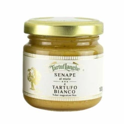 Senf Mit Honig Und Trüffel, Würzmittel, 100g - Tartuflanghe - LETZTE STÜCKE!!