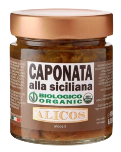 Sizilianische Caponata, BIO, 190g - Alicos