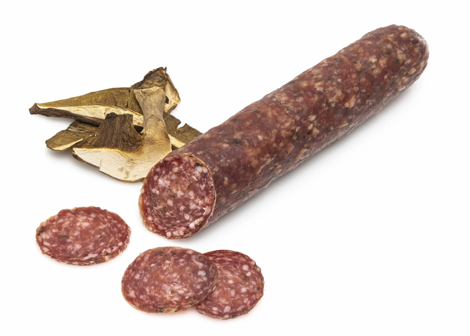Steinpilzsalami, Vakuumiert, Ca. 180g - Metzgerei Rinner 1 Steinpilzsalami, Vakuumiert, Ca. 180g - Metzgerei Rinner