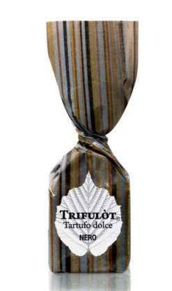 Trifulot Reise Durch Italien, Trüffelbox, 70g - Tartuflanghe -Fleisch- & Wurstwaren Verkäufe Tartuflanghe Trifulot feinste Tr ffel Pralinen aus Italien Extra Dark dunkle Schokoladen Pralinen aus Italien