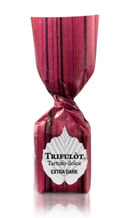 Trifulot Reise Durch Italien, Trüffelbox, 70g - Tartuflanghe -Fleisch- & Wurstwaren Verkäufe Tartuflanghe Trifulot feinste Tr ffel Pralinen aus Italien Extra Dark feinste dunkle Schokoladen Pralinen aus Italien