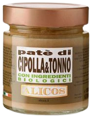 Thunfischcreme Mit Zwiebeln, BIO, 190g - Alicos