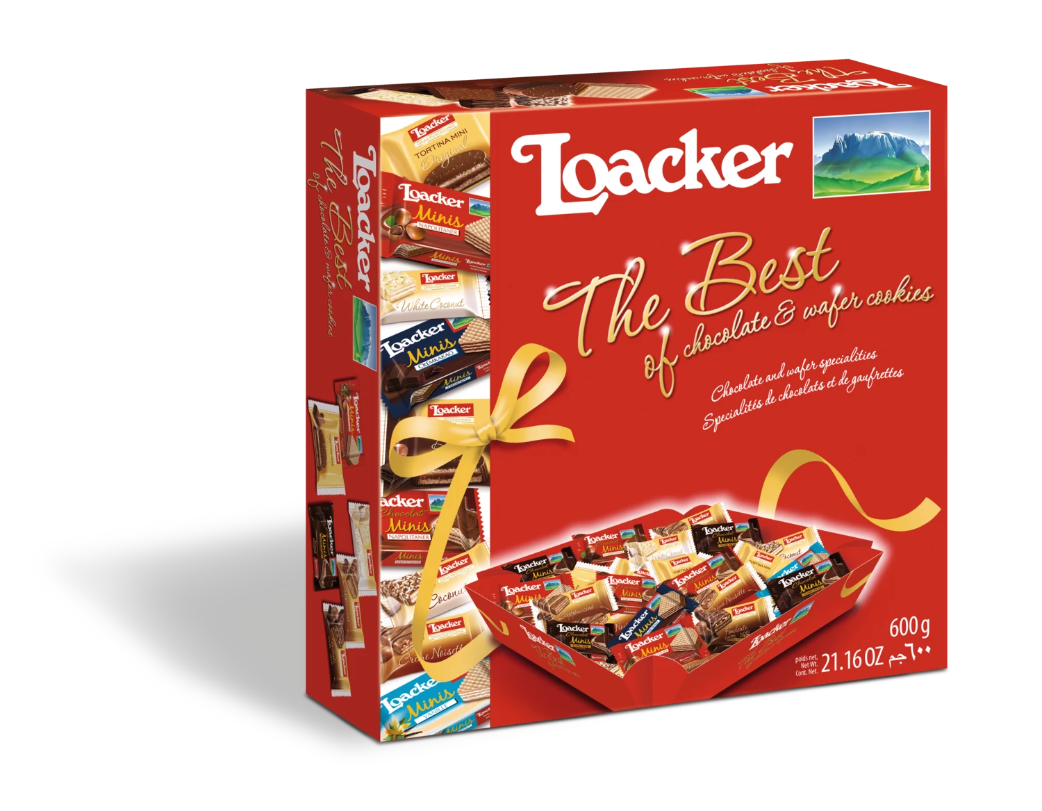 The Best Of 600g, Geschenkbox Mit Den Besten Köstlichkeiten - Loacker 2 The Best Of 600g, Geschenkbox Mit Den Besten Köstlichkeiten - Loacker – Bild 2