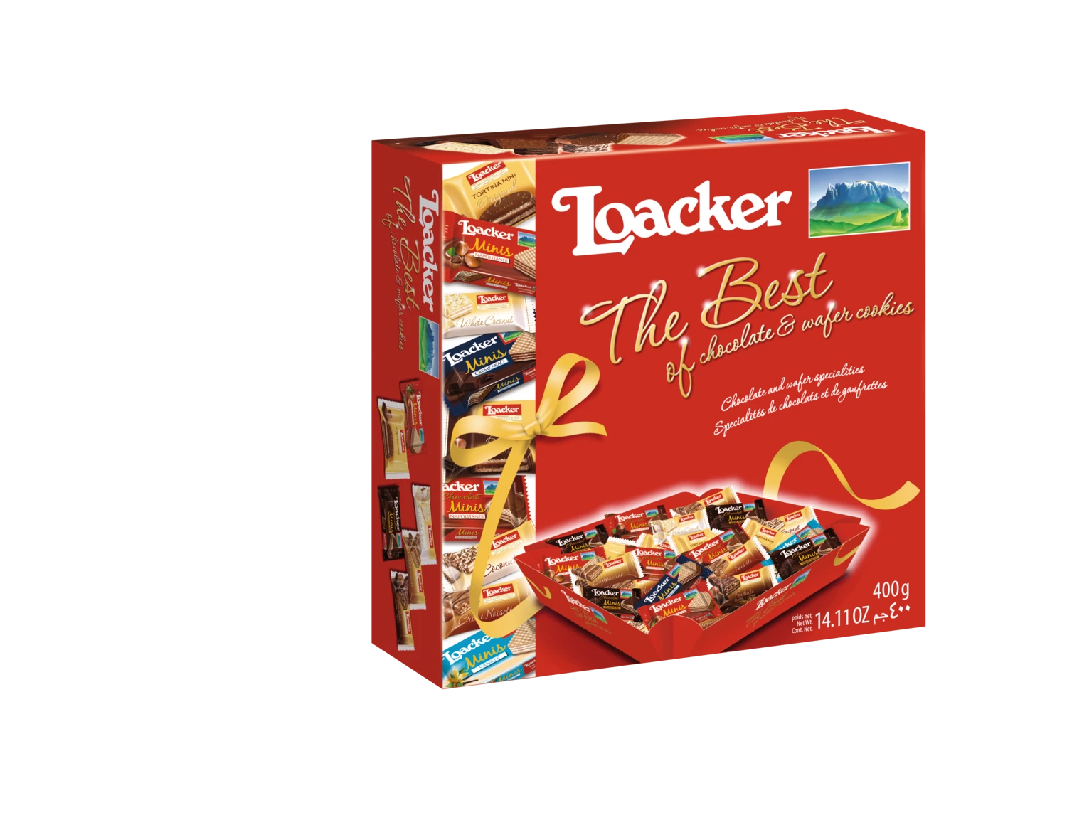 The Best Of 400g, Geschenkbox Mit Den Beliebtesten Loacker - Loacker 1 The Best Of 400g, Geschenkbox Mit Den Beliebtesten Loacker - Loacker