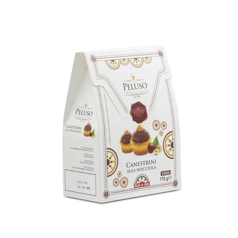 Canestrini Mit Haselnüssen, Gebäck Aus Sizilien, 170 G - Peluso1964 2 Canestrini Mit Haselnüssen, Gebäck Aus Sizilien, 170 G - Peluso1964 – Bild 2