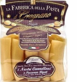 La Fabbrica Della Pasta Di Gragnano Cannelloni IGP- Exzellente Nudelspezialität Aus Italien, 250g