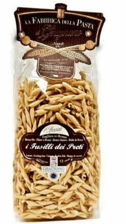 La Fabbrica Della Pasta Di Gragnano Fusilli Dei Preti - Erstklassige Nudeln Aus Italien, 500g