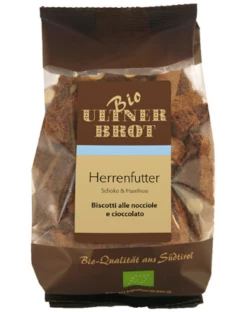 BIO "Herrenfutter" Schoko Und Haselnuss Kekse, 175 G - Ultner Brot